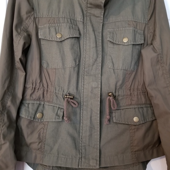 American Rag Green Utility Jacket Small - Picture 5 of 8